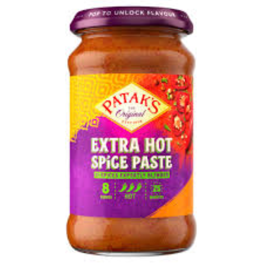 PATAKS HOT CURRY PASTE 283G